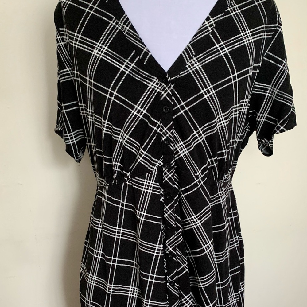 Plaid Torrid handkerchief hem Dress